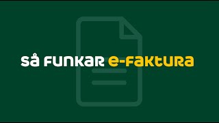 Så fungerar efakturor i Fortnox [upl. by Kinemod]