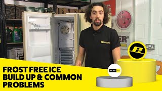 Frost Free Fridge Freezer Ice Buildup and Common Problems [upl. by Wilbur691]