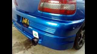 Toyota Starlet GT Exhaust Sound [upl. by Nirat]