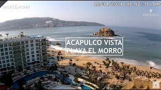 Acapulco Guerrero En Vivo  Vista Playa El Morro [upl. by Zane]