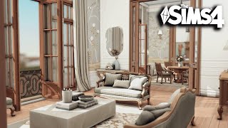 Parisian Elegant apartment  930 Medina studios  The Sims 4 speed build [upl. by Chemash]