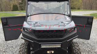 Polaris Ranger door build Part 2 [upl. by Ennairej421]