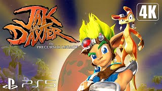 Jak and Daxter The Precursor Legacy PS5  Full Game 100 Longplay Walkthrough 4K 60FPS [upl. by Treblah]