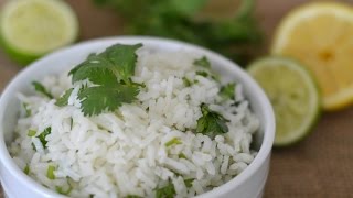 CILANTRO LIME RICE  How To Make Cilantro Lime Rice  SyS [upl. by Niklaus930]