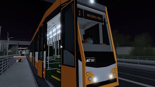 ROBLOX Przejazd GT4M 302  Linia 2  CTP Iași [upl. by Eeneg]