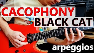 Cacophony  Black Cat  arpeggios hqfhd [upl. by Stanleigh12]