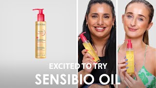 Were Excited To Try Bioderma Sensibio Micellar Cleansing Oil [upl. by Nasas]