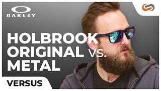 Oakley Holbrook vs Holbrook Metal  SportRx [upl. by Keyte170]