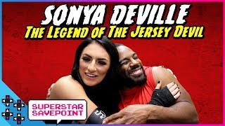 SONYA DEVILLE on her journey to WWE amp her love for donuts  Superstar Savepoint [upl. by Isma]