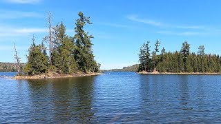 Portage  Duncan Lake to Moss Lake in the BWCA [upl. by Llehcnom]