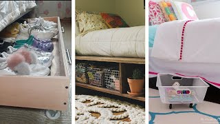 21 Seriously Smart Ways To Improve Underbed Storage Ideas [upl. by Ilajna]