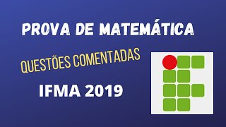 QUESTÃO 28  IFMA 2019 [upl. by Chiles]