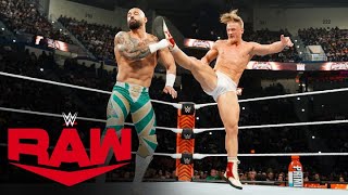 Ricochet vs Ilja Dragunov — King of the Ring Tournament Match Raw highlights May 6 2024 [upl. by Avlis]