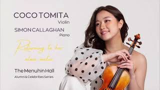 Coco Tomita 富田心 plays Grieg  Alumni amp Celebrities Series at the Menuhin Hall [upl. by Ecidnac]