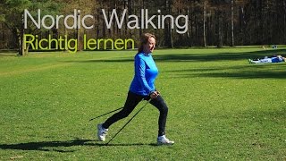 Nordic Walking  richtig lernen [upl. by Raddie730]