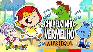 Chapeuzinho Vermelho 🎵 História Infantil MUSICAL por Jacarelvis 🎵 [upl. by Hurty294]