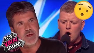 Simon Cowell Asks Nervous OPERA Singer For A Different Song  Top Viral Talent [upl. by Fitzpatrick]