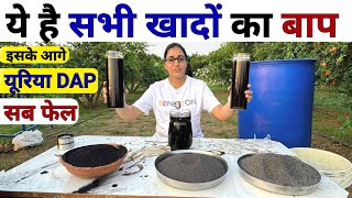 यूरिया ➕️ DAP से अधिक ताकतवर हाईपावर खाद  organic high power  seaweed fertilizer  humic acid [upl. by Gnok]