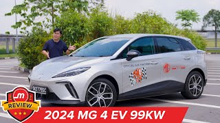 2024 MG 4 EV 99kW CAT A Downsized 4 affordability  mReview [upl. by Ahsemik]