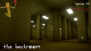 MEG TAPE 102 ROBLOX THE BACKROOM [upl. by Zora]