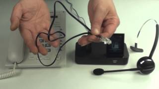 Jabra PRO 9460 Headset Set up [upl. by Browne]