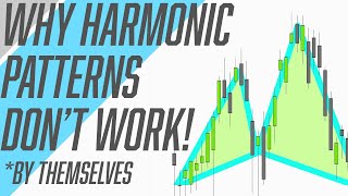 Why Harmonic Patterns DONT WORK By Themselves [upl. by Eartnoed]