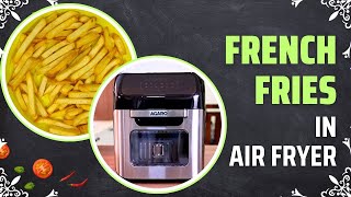 🍟 Oil Free French Fries in an Air Fryer  Easy amp Quick  French Fries  Agaro Air Fryer [upl. by Airliah]