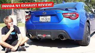 Subaru BRZ Invidia N1 Catback Exhaust Review [upl. by Sandra]