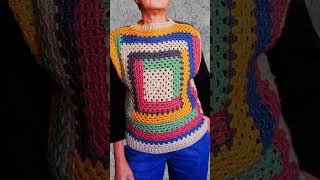 CLICK ▶️ EN EL TÍTULO Y APRENDE A TEJER ESTE CHALECO A CROCHET MUY FÁCIL [upl. by Mortie833]