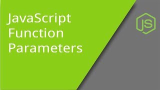 JavaScript Function Parameters [upl. by Brade337]