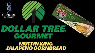 Muffin King Jalapeno Cornbread  The Dollar Tree Gourmet [upl. by Nallij]