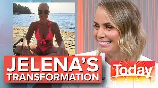 Jelena Dokic celebrates incredible weight loss  Today Show Australia [upl. by Marven955]