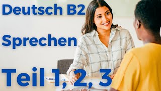 Telc Deutsch B2 Sprechen Teil 1 Teil 2 Teil 3  Reisen Thema B2  Diskussion B2 Telc [upl. by Fusuy]