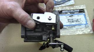 WME Carburetor Rebuild for MercuryMariner outboards [upl. by Maghutte]