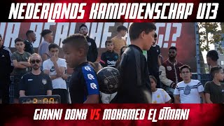 Mohamed el Otmani vs Gianni Donk  Semi Final NK U13 Dutch Championship [upl. by Lauer816]