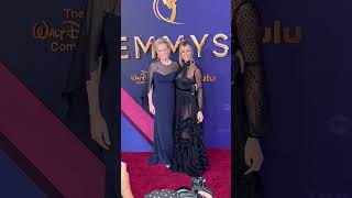 Jean Smart and Kaitlin Olson Pose Together at the 76th Primetime Emmy Awards Red Carpet [upl. by Stalder]