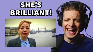 American Reacts to Philomena Cunk on Britain [upl. by Llenrac]