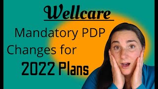 Wellcare 2022 PDP Changes [upl. by Euqina340]