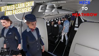 Fenix A320  NEW GSX Pro Passengers Update  Real Life British Airways Ops  Vatsim ATC  MSFS2020 [upl. by Hadria]