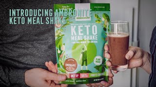 Keto Meal Shake Launch  Delicious amp Convenient Keto Meal [upl. by Erolyat637]