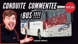 CONDUITE COMMENTEE BUS  PERMIS D [upl. by Dabbs396]