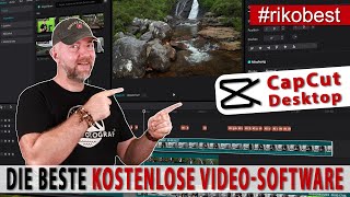 WOW das BESTE KOSTENLOSE Videoschnitt Programm  CapCut Desktop Software für Mac amp Win  Tutorial [upl. by Inglis]