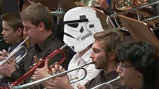 Star Wars –Jedi Orchestra plays The Throne Room conducted by Jedi Master Andrzej Kucybała [upl. by Anitnatsnok237]