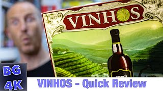 Vinhos  Board Game Review  Still Worth It [upl. by Anera]