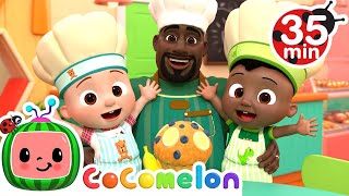 Muffin Man Song  More Nursery Rhymes amp Kids Songs  CoComelon [upl. by Twelve]