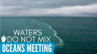 TWO OCEANS MEET BUT NOT MIX  Cape Town  Atlantic and India ocean meeting point [upl. by Sihtnyc]