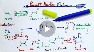 Prevost Reaction  Prevost Reaction Mechanism [upl. by Sirovat252]