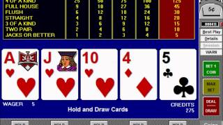 How to Play and Win at Jacks or Better Video Poker Tutorial  Part 1 [upl. by Thurlough]