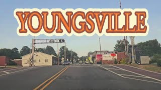 Youngsville NC  A Drive Through Town [upl. by Arnuad]