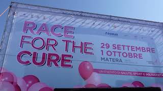 Ultimi preparativi in corso per la Race for the Cure a Matera [upl. by Uos]